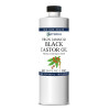 Zatural 100 Pure Jamaican Black Castor Oil Tropic Roasted Pressed Oil for Hair Conditioning Skin Hydration Eyelash Softe
