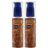 Vaseline Illuminate Me Shimmering Body Oil 3 TravelFriendly 2Pack Glow Up Essentials for MelaninRich Skin 33 Oz Ea