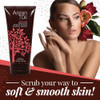 Body Drench Argan Oil Body Scrub for Women Body Exfoliator Scrub Deep Cleansing Skin Polish for Smooth Skin Removes Dead