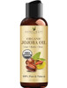 Handcraft Blends USDA Organic Jojoba Oil ColdPressed 4 Fl Oz 100 Pure and Natural Premium Grade Carrier Oil for Skin and