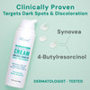 Ebanel Dark Spot Remover for Face Body Skin Brightening Cream with Synovea Alpha Arbutin Niacinamide Kojic Acid Dark Spo