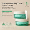 AXISY CeraHeart My Type Duo Cream with Heartleaf Ceramide Redness Relief Moisture Skin Barrier Repair Vegan Korean Skin