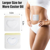 30Pcs Castor Oil Pack Wrap for Belly Button SelfAdhesive Castor Oil Patches Disposable Portable Highly Absorbent Belly B