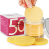 GAINWELL 50Count Compressed Facial Sponges with Storage Container for Facial Cleansing Reusable Makeup Remover Portable