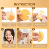 GAINWELL 50Count Compressed Facial Sponges with Storage Container for Facial Cleansing Reusable Makeup Remover Portable