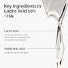 The Ordinary Lactic Acid 10 Hyaluronic Acid 2 HighStrength Exfoliating Serum for Smoother Brighter Skin 1 Fl Oz