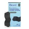 Bior Charcoal Deep Cleansing Pore Strips for Men Nose Strips for Blackhead Removal on Oily Skin Features CBond Technolog