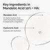 The Ordinary Mandelic Acid 10 Hyaluronic Acid Gentle Exfoliating Serum for Clarity and Hydration 1 Fl Oz