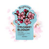 TONYMOLY Im Cherry Blossom Sheet Mask Korean Hydrating Moisturizing Face Mask with Vitamin Infused Cherry Blossom Extrac