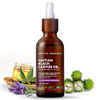 Kreyol Essence Haitian Black Castor Oil for Skin and Hair Glass Bottle Cold Pressed Hexane Free FullerLooking Hair Natur