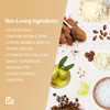 Arabica Coffee Scrub for Hands Feet and Body Exfoliating Scrub with Collagen and Stem Cells Face Cleanser for Cellulite