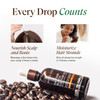 Kreyol Essence Haitian Black Castor Oil for Skin and Hair Glass Bottle FullerLooking Hair Hexane Free Natural Humectant