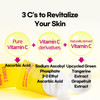OGETi Vitamin C Glow Peeling Gel Natural Cellulose AHA Exfoliator Vitamin C Complex Upcycled Green Tangerine Sensitive S