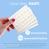 Acne Patches for Face Hydrocolloid Bandages 108 Count Pimple Patches for Face in 2 Universal Sizes Acne Spot Treatment C