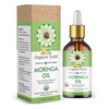 Organic Veda Moringa Oil Virgin 100 Pure USDA Organic Multi Purpose Face Hair Skin Nails Fast Absorbing Moisturizing Bea