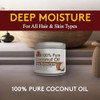 OKAY 100 Pure Coconut Oil for Hair Skin Coconut Oil for Women Men Perfect for Hair body Natural Massage Oil Moisturizer