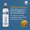 Health Wisdom Pure Magnesium Oil Topical Muscle Joint Relief Natural and Pure Skin Moisturizer Enhanced Absorption 12 fl