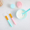 Glamlily 10 Piece Silicone Face Cleanser and Body Scrubber Pad Exfoliating Scrub Brush for Shower 5 Colors Back Scrubber