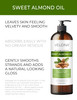 velona Sweet Almond Oil 16 Fl Oz 100 Pure and Natural Carrier Oil Cold Pressed Skin Hair Body Face Moisturizing Use Toda