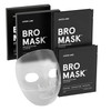 JAXON LANE BRO MASK Premium Korean Face Mask for Men 4 x 1 Pack Anti Aging Sheet Masks wHydrogel Vitamin C Hydrolyzed Co
