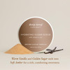 Deep Steep Sugar Scrub Brown Sugar Vanilla 8 oz Exfoliating Body Scrub with Organic Coconut Oil Shea Butter Argan Oil Ve