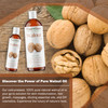 Plant Guru Walnut Oil 4 fl oz Cold Pressed 100 Pure Natural Skin Body Face and Hair Growth Moisturizer Great For Creams