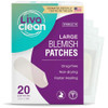 20 CT LivaClean Large Hydrocolloid Acne Patches for Pore Spots Nose Face Cystic Pimple Zit Patch Big Pimple Patches Hydr