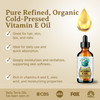 Bella Terra Oils Organic Vitamin E Oil 4 oz Strongest Concentration of Natural Organic Vitamin E DAlpha Tocopherol Rich