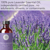 Pure Body Naturals French Lavender Essential Oil Blend 4 fl oz for Aromatherapy Soap Making and DIY Skin and Hair Produc