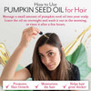 Leven Rose Pumpkin Seed Oil for Hair Growth 2 oz 100 Pure Pumpkin Seeds Oil for Skin and Nails Natural Pumpkin Seed Extr