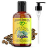 Natural Born Oils Jamaican Black Castor Oil 8oz Organic ColdPressed Vitamins for Skin Health Hair Strengthening