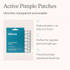 MDacne Pimple Patches for Acne Treatment Hydrocolloid Patches Absorbs Oil Pus from Clogged Pores Ultrathin Transparent B