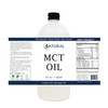 Pure MCT Oil Carrier Oil Massage Oil Hydrating Oil Hair Oil Food and Therapeutic Grade 32 Oz