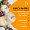 RA COSMETICS Whipped Cocoa Shea Butter Unscented 12oz 100 Pure Natural Skin Moisturizer with Coconut Oil VitaminRich Bod