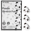 AUSLKA Panda Pimple Patches 120 Patches Hydrocolloid Spot Dots Blemishes Patch Facial Skin Care For Zits Blemishes Break