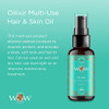 MKS eco WOW Oilixir MultiUse Hair Skin Oil Halcyon Scent 2 fl oz Free From Silicones Sulfate Cleansers Parabens Gluten M