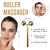 CAPRISTE Premium Face Sculptor Metal Facial Massager AntiWrinkle Face Neck Dcollet Roller Reduces Swelling Boosts Collag