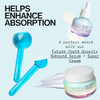 Pacifica Ice Roller Cryo Globes Cooling Glass Facial Massager for Face Eyes Neck Cold Therapy Beauty Tool for Puffy Eyes