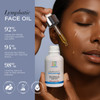 Bruizex Facial Lymphatic Drainage Oil for Gua Sha Facial Tools Jojoba Coconut Moisturizing Massage Oil for Face Neck Hai
