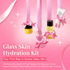 Hanskin Glass Skin On the Go Kit TravelFriendly Hydrating Set with PHA Cleansing OilBalm Toner Moisture Cream TSAApprove