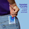 Clean Clear Essentials Oil Absorbing Sheets Portable Blotting Papers for Shine Control on the Face Nose Blotting Sheets