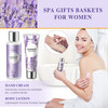 Gifts for Women Spa Gifts Baskets for Women Christmas Birthday Gifts Lavender Bath and Body Sets Mothers Day Gifts Relax