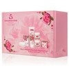 Bulgarian Rose Moisturizing Daily Regimen 5 Piece Gift Set Day Cream Night Cream Exfoliating Face Mask Bar Soap Soapspon