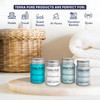 Terra Pure White Tea Coconut Toiletries Set 1Shoppe Amenities Kit 1oz Shampoo Conditioner Body Wash Lotion Travel Size 8