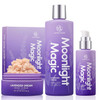 Spa Luxetique 3 Pcs Bath and Body Gift Set for Women Bubble Bath Body Scrub Oil Travel Home Spa Kit Birthday Gifts Laven
