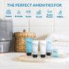 H2O Therapy Hotel Soaps Toiletries Bulk Set 1Shoppe Amenities Kit 085oz Shampoo Conditioner Body Wash Lotion 1oz Bar Soa