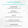 ClarityRx Age Reversal AntiAging Skin Care Set Kit Includes Natural PlantBased Face Wash Glycolic Acid Facial Scrub Pept