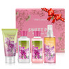 Vital Luxury Sweet Pea Bath Body Kit 3 Fl Oz Ideal Skincare Gift Home Spa Set Includes Body Lotion Shower Gel Body Cream