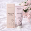 Natural Amor Relaxation Spa Gift Set for Women 5 Piece Bath Body Box with Candle Hand Cream Bath Bombs Headband Self Car