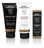 Percy Nobleman Age Defence Kit Mens Skincare Gift Set with Charcoal Face Scrub Hydrating Facial Serum with Hyaluronic Ac